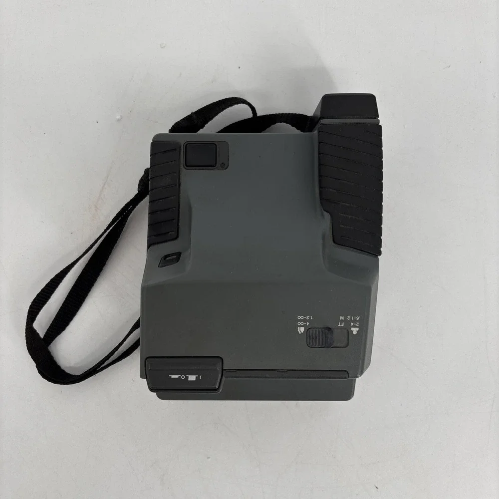 Vintage Polaroid Impulse Instant Camera w/ Strap - Uses 600 Plus Film